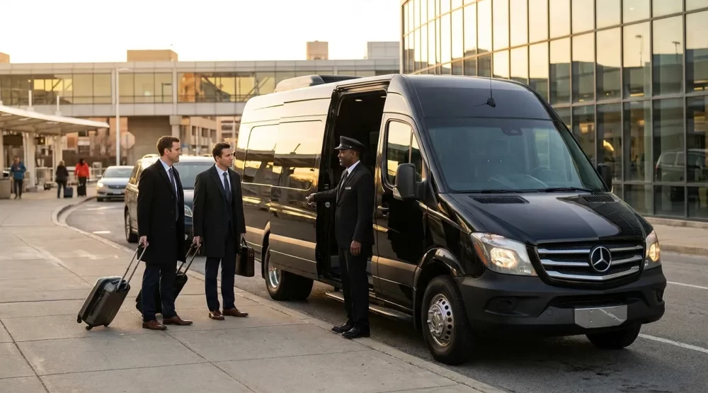 airport shuttle chicago reliable o hare midway transfers 1776999718332
